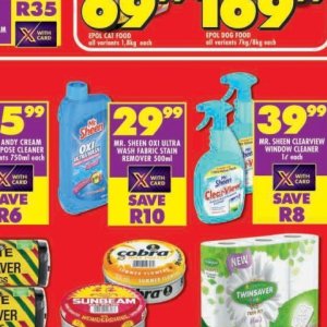 Fabric at Shoprite