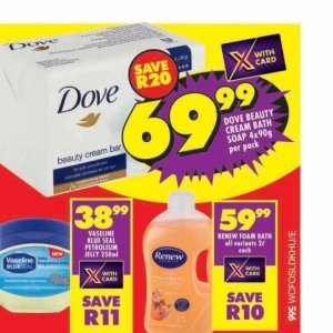 Soap nivea  at Shoprite