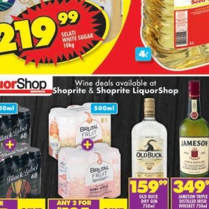 Wine at Shoprite