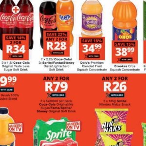  Coca Cola at Checkers