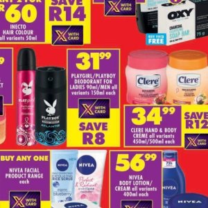 Deodorant nivea  at Shoprite