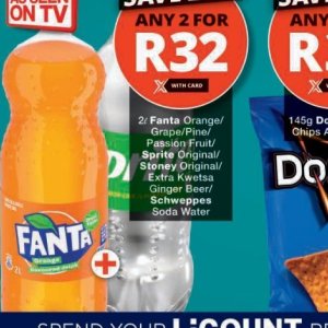 Fizzy drink at Checkers