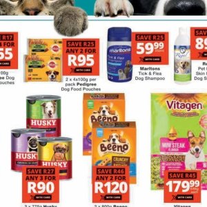 Cat food at Checkers
