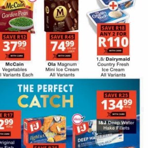 Ice cream at Checkers