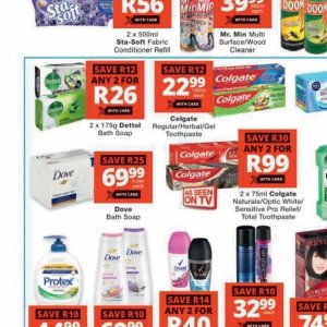 Soap dove  at Checkers