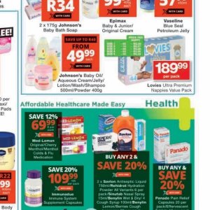 Shampoo at Checkers