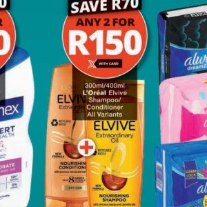 Shampoo at Checkers