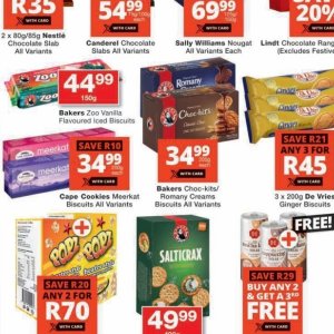 Biscuits at Checkers