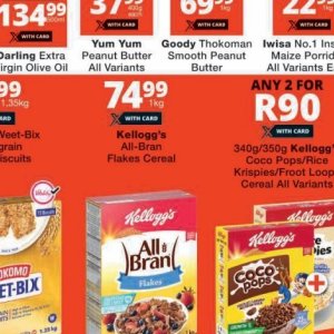 Cereal at Checkers