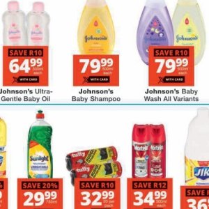Shampoo at Checkers