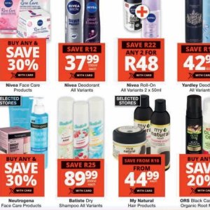 Deodorant nivea  at Checkers