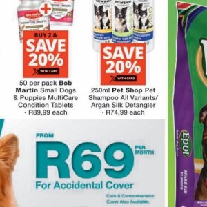 Shampoo at Checkers