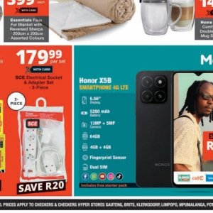 Smartphone at Checkers