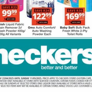 Seafood at Checkers