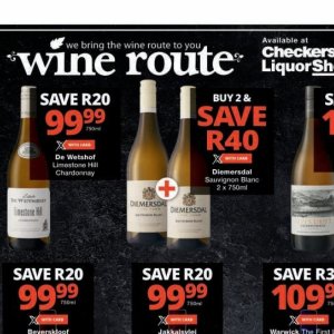 Wine at Checkers