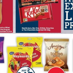 Chocolate at Pick n Pay Hyper