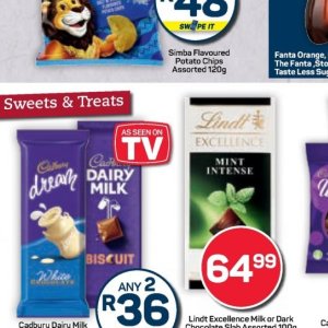 Chocolate at Pick n Pay Hyper