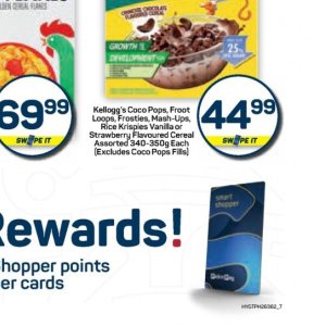 Cereal at Pick n Pay Hyper