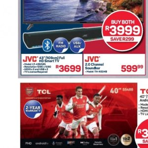 TV set at Pick n Pay Hyper