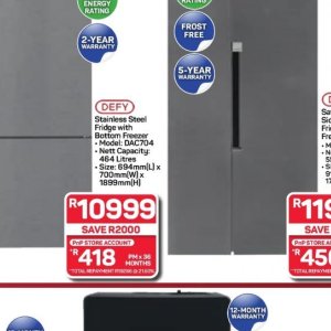 Freezer at Pick n Pay Hyper