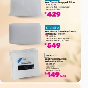 Memory foam at Game
