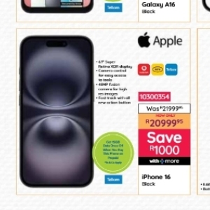 Iphone at Bradlows/Morkels