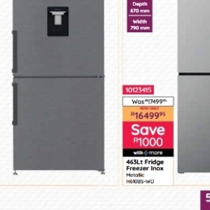 Refrigerator at Bradlows/Morkels