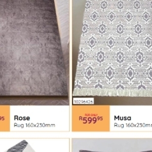 Rug at Bradlows/Morkels