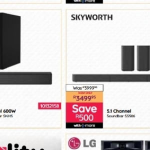 SoundBar at Bradlows/Morkels