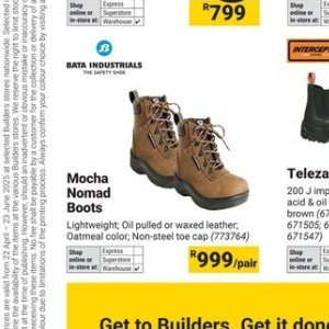 Leather at Builders Warehouse