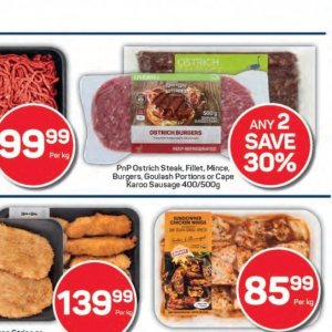 Burgers at Pick n Pay Hyper