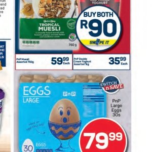 Yoghurt at Pick n Pay Hyper