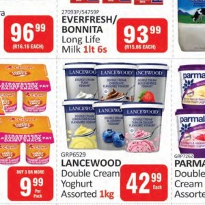 Yoghurt at Kit Kat Cash&Carry