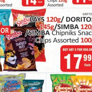 Chips at Kit Kat Cash&Carry