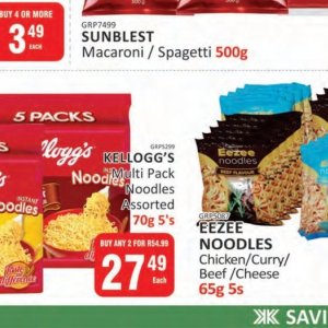 Noodles at Kit Kat Cash&Carry