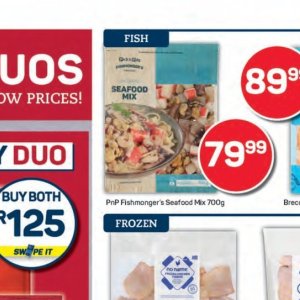 Seafood at Pick n Pay Hyper