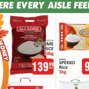 Rice at Kit Kat Cash&Carry