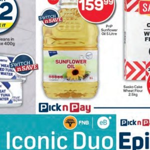 Sunflower oil at Pick n Pay Hyper
