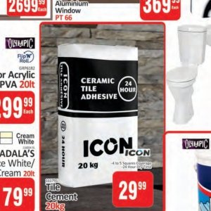 Tile adhesive at Kit Kat Cash&Carry