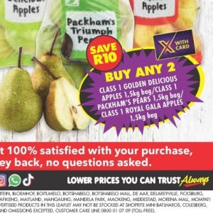 Apples at Shoprite
