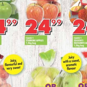 Apples at Shoprite