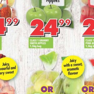 Apples at Shoprite