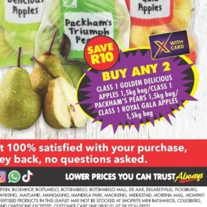 Apples at Shoprite