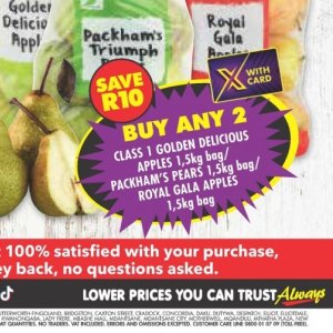 Apples at Shoprite