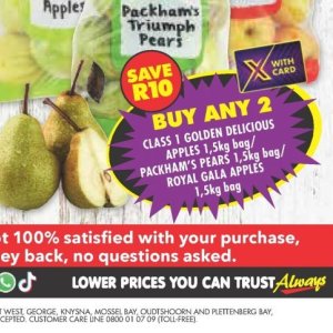 Apples at Shoprite