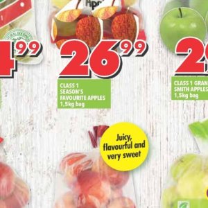 Apples at Shoprite