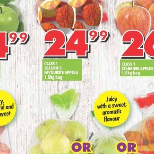 Apples at Shoprite