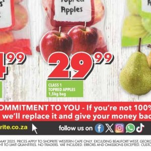 Apples at Shoprite