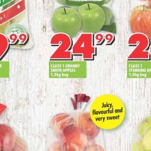Apples at Shoprite
