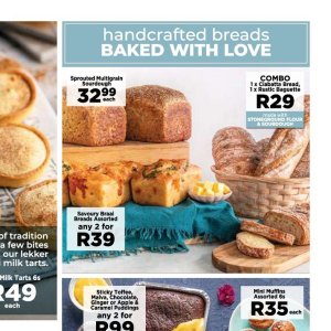 Bread at Fruit & Veg City